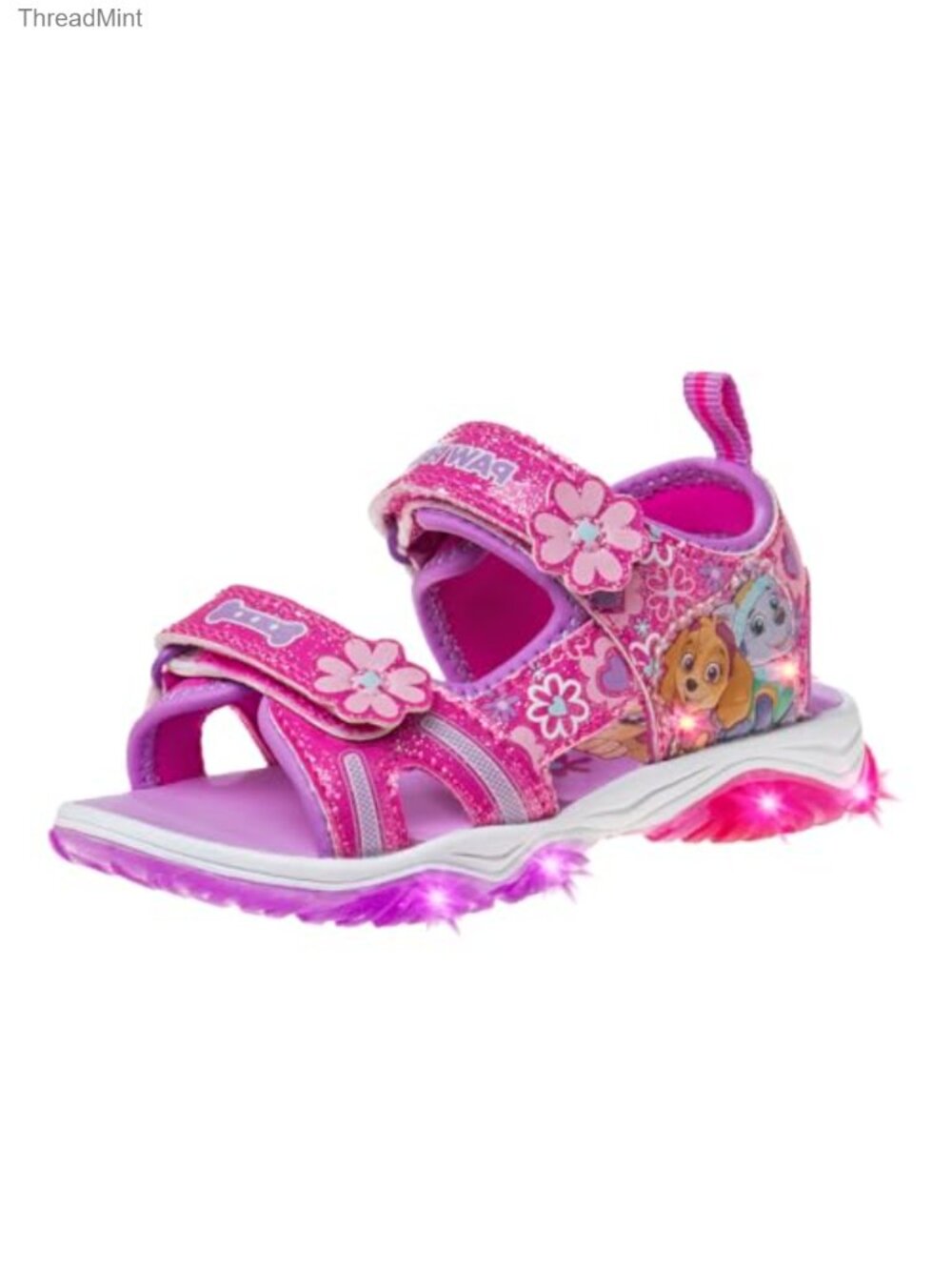 Girls Paw Patrol Light Up Sandals Toddler Little Kid Summer Water Shoes